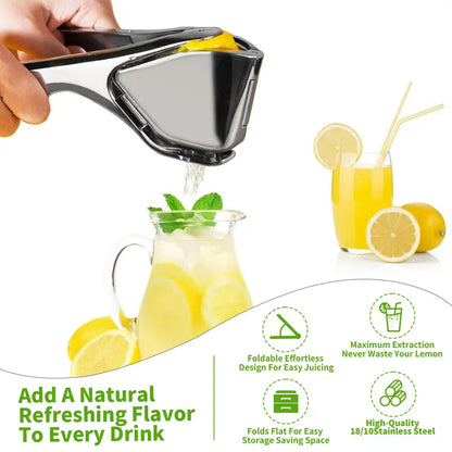 🔥HOT SALE 49% OFF🔥Stainless Steel Citrus Squeezer👑-TJY