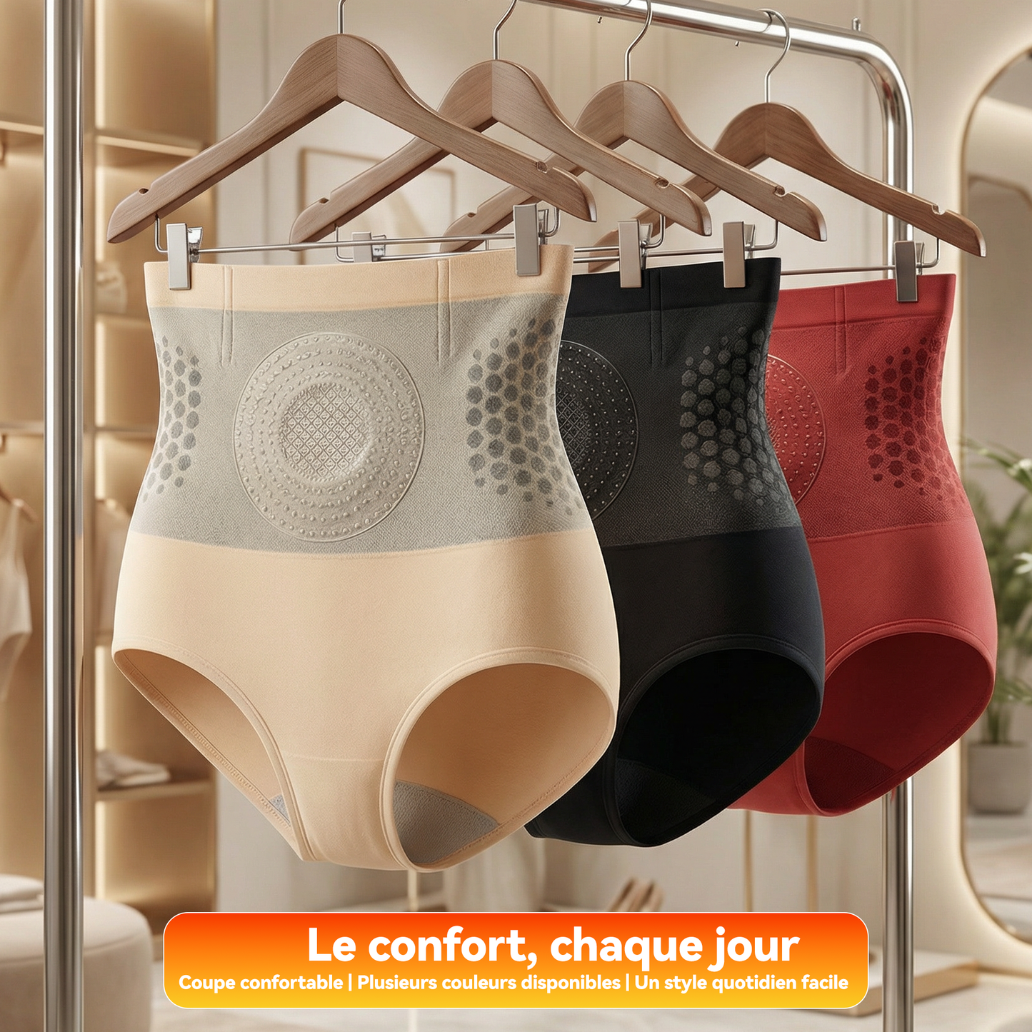 Boutique Officielle | 🍀🍀 𝐏𝐀𝐔𝐑𝐀𝐉𝐔® 2026 Short Sculptant & Brûle-Graisses 4-en-1 aux Micro-Particules de Moringa & Berbérine-XA
