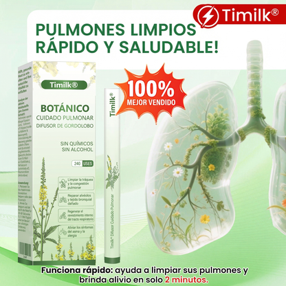 ❤️🎉Timilk®BOTÁNICO CUIDADO PULMONAR DIFUSOR DE GORDOLOBO-923