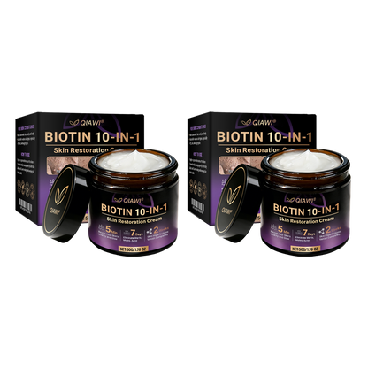 Hergestellt und versendet aus den USA ✨ QIAWI® Biotin 10-in-1 Skin Restoration Cream 🍀-H1