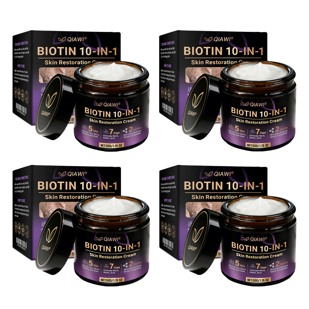 Hergestellt und versendet aus den USA ✨ QIAWI® Biotin 10-in-1 Skin Restoration Cream 🍀-H1