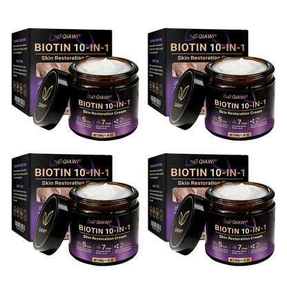 Hergestellt und versendet aus den USA ✨ QIAWI® Biotin 10-in-1 Skin Restoration Cream 🍀-H1