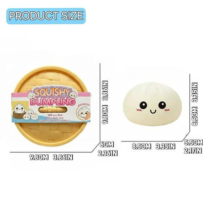 2026 Kawaii Dumpling Squishy Blind Box: The Ultimate Basket Stuffer & Party Favor - A926
