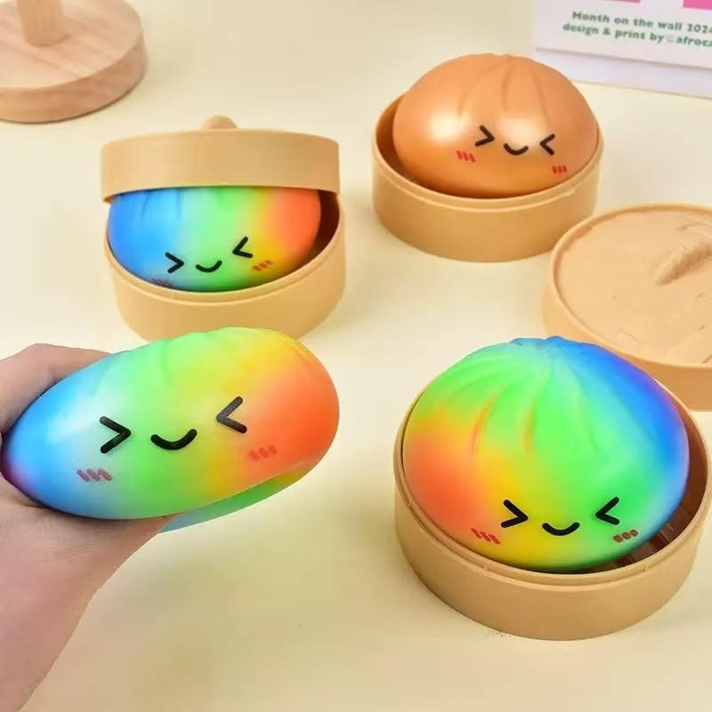 2026 Kawaii Dumpling Squishy Blind Box: The Ultimate Basket Stuffer & Party Favor - A926