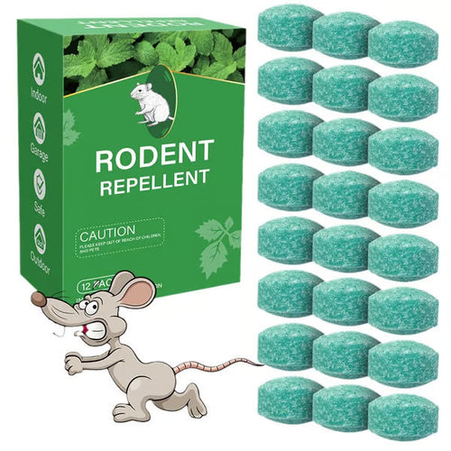 🔥12 - Pack Popular Natural Rodent Repellent Balls🐀 Infused with peppermint and lemon oil these balls effectively deter squirrels rats spiders and other pests-ABB8