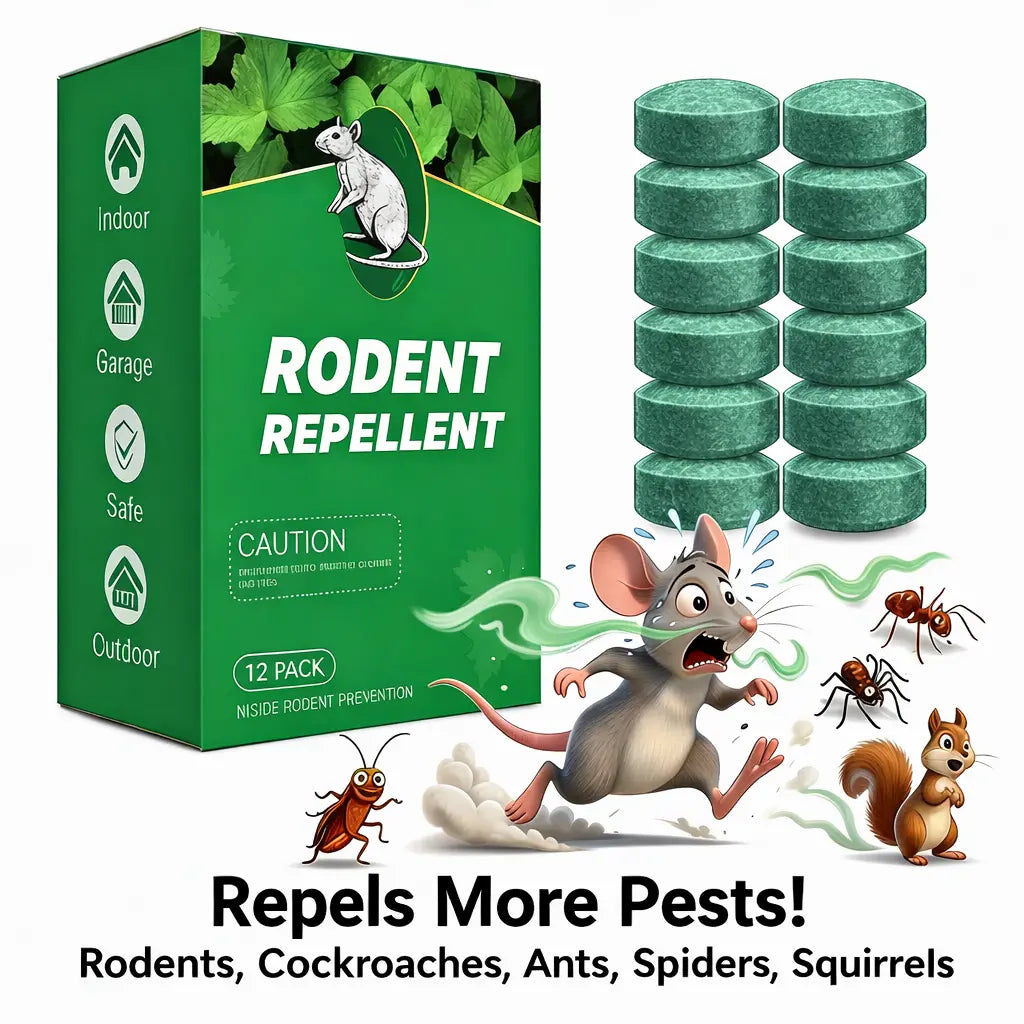 🚫🐀 12-Pack Popular Natural Rodent Repellent Balls-GD