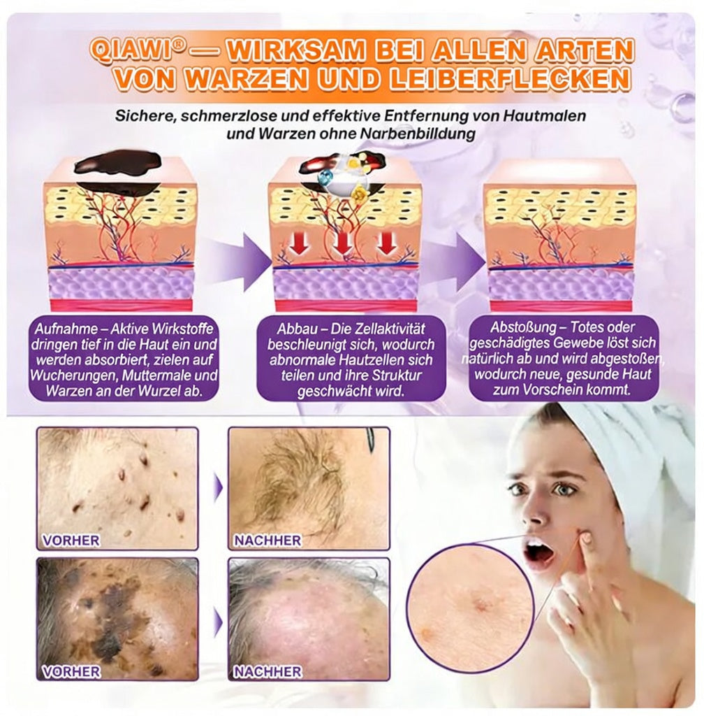 Hergestellt und versendet aus den USA ✨ QIAWI® Biotin 10-in-1 Skin Restoration Cream 🍀-H1