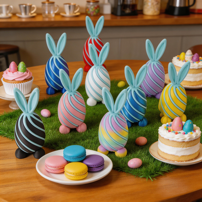🐰🐣Easter Exclusive Blind Box-Spiral Unzip Rabbit Egg Toy✨ Dispatched in Random Colors-ABB8