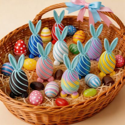 🐰🐣Easter Exclusive Blind Box-Spiral Unzip Rabbit Egg Toy✨ Dispatched in Random Colors-ABB8