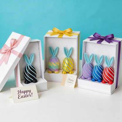 🐰🐣Easter Exclusive Blind Box-Spiral Unzip Rabbit Egg Toy✨ Dispatched in Random Colors-ABB8